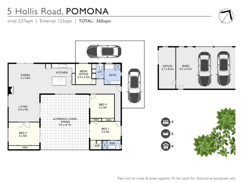 25 HOLLIS ROAD, Pomona QLD 4568 Floorplan