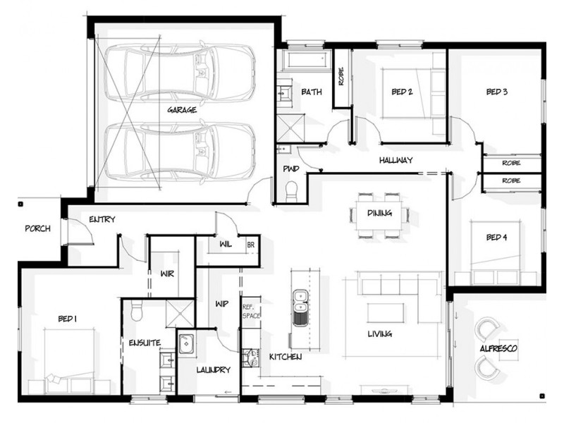 Jones Hill QLD 4570 Floorplan
