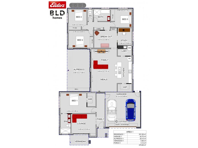4 Flint Street, Googong NSW 2620 Floorplan