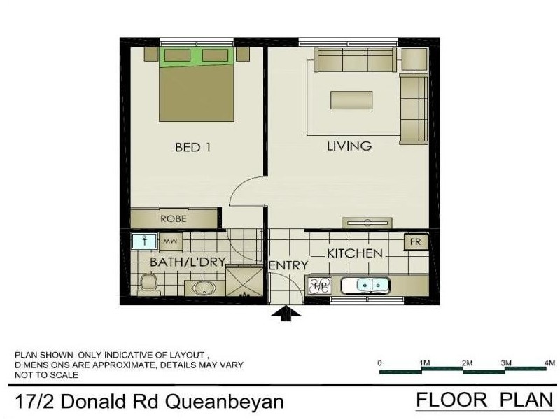 17/2 Donald Road, Queanbeyan NSW 2620 Floorplan