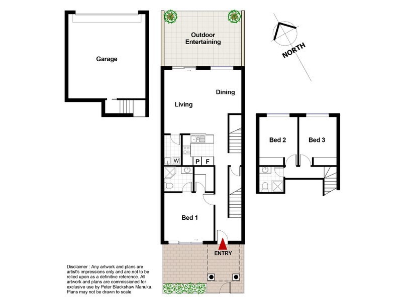 11/6 Doeberl Place, Karabar NSW 2620 Floorplan