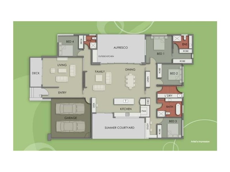 4 Bonarba Link, Googong NSW 2620 Floorplan