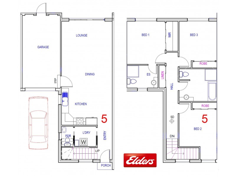 5/69 Gilmore Road, Queanbeyan West NSW 2620 Floorplan