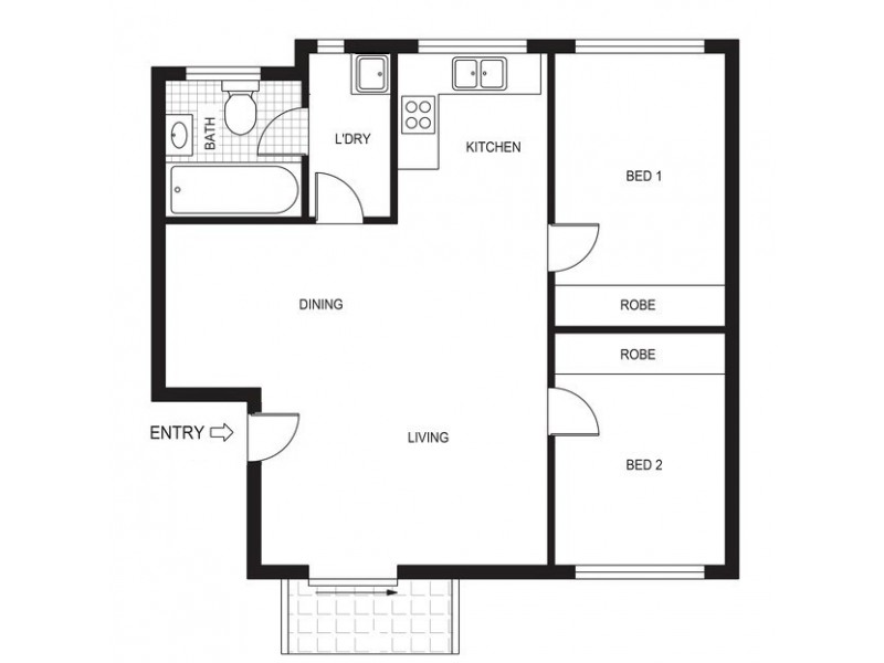 8/3 Mowatt Street, Queanbeyan East NSW 2620 Floorplan