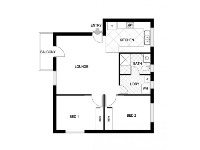 42/18 Booth Street, Queanbeyan East NSW 2620 Floorplan