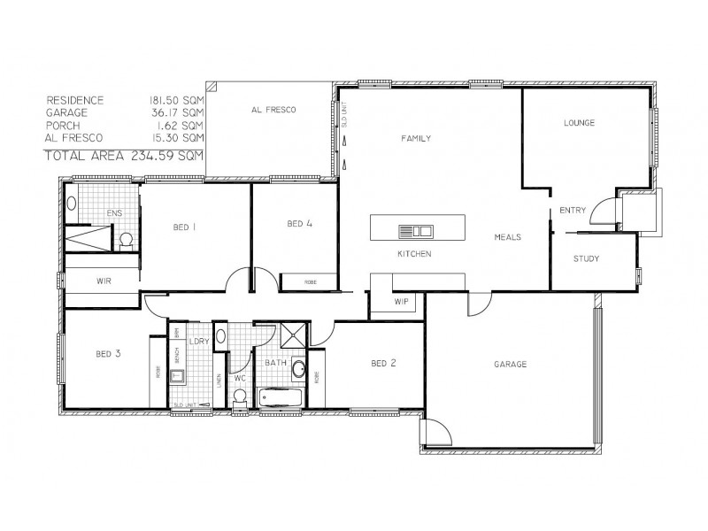 34 Zealie Bend, Googong NSW 2620 Floorplan