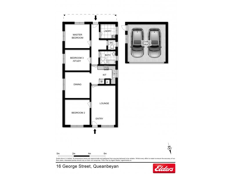 16 George Street, Queanbeyan NSW 2620 Floorplan