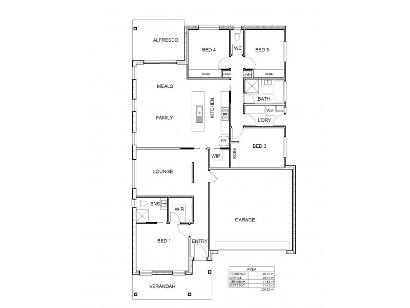 3 Hopkins Street, Googong NSW 2620 Floorplan