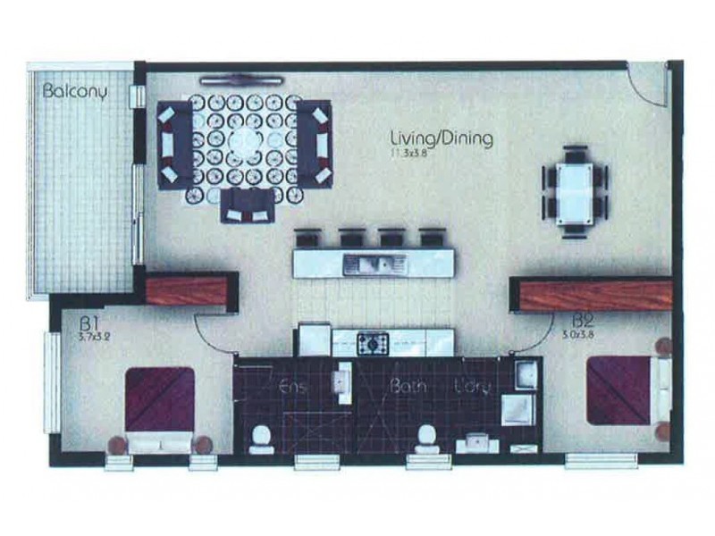 19/13-15 Morisset Street, Queanbeyan NSW 2620 Floorplan