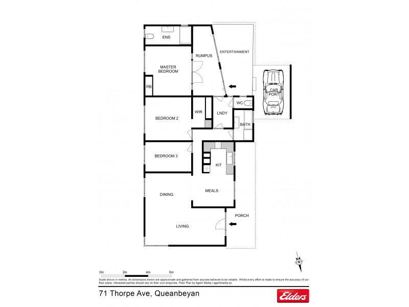 71 Thorpe Avenue, Karabar NSW 2620 Floorplan