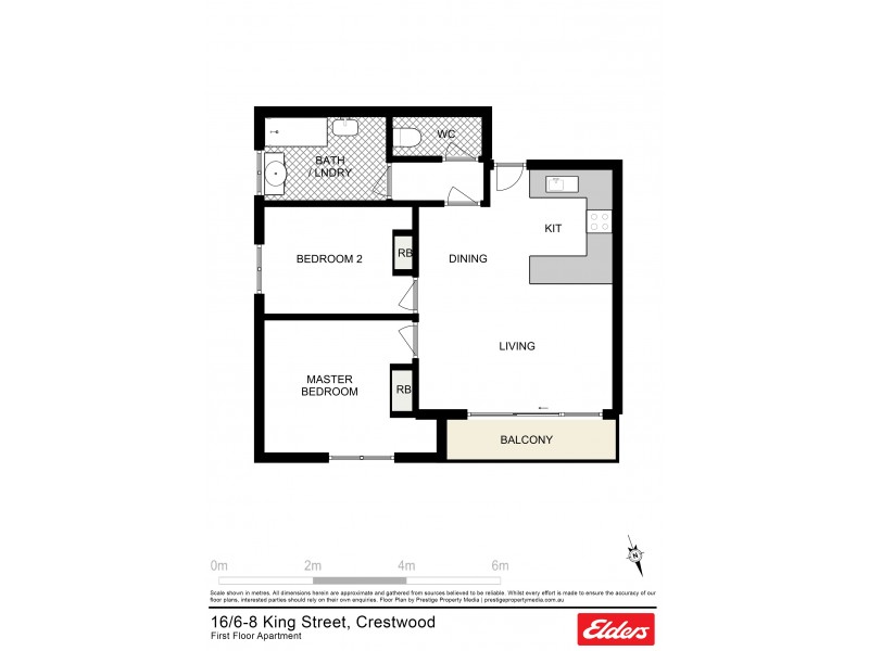 16/6-8 King Street, Crestwood NSW 2620 Floorplan