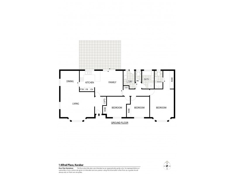 1 Alfred Place, Karabar NSW 2620 Floorplan