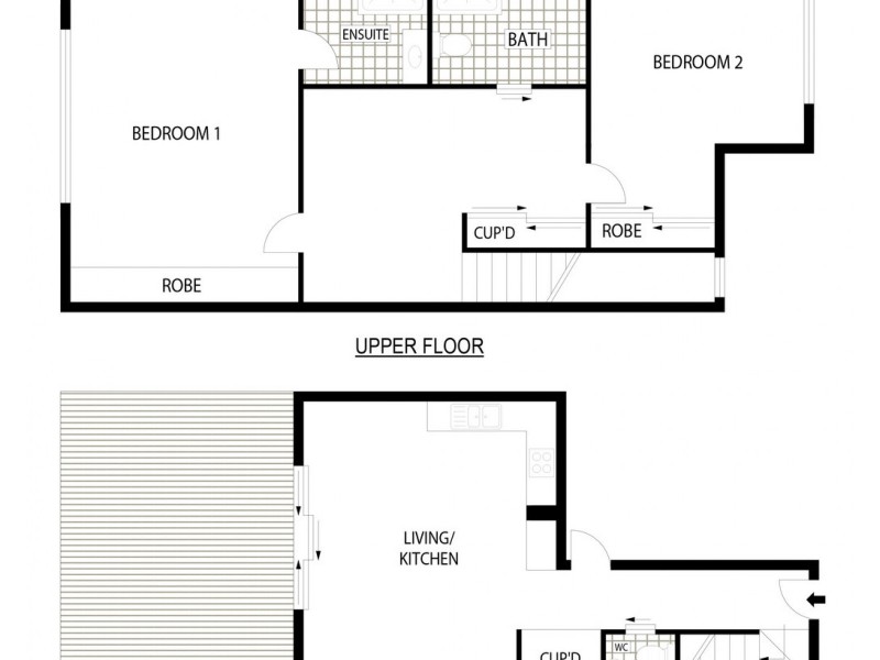 12/3 Broughton Place, Queanbeyan NSW 2620 Floorplan