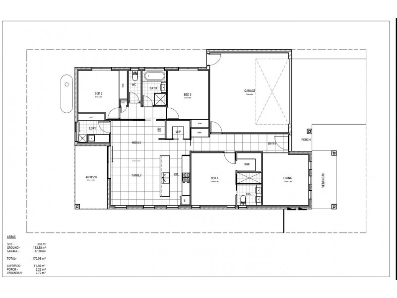 Lot 848 Garraway Crescent, Googong NSW 2620 Floorplan
