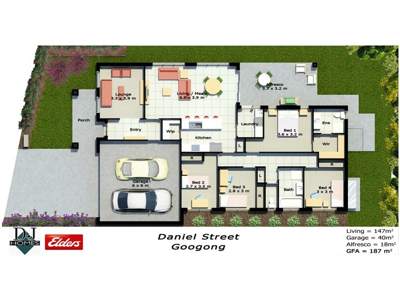 22 Daniel Street, Googong NSW 2620 Floorplan