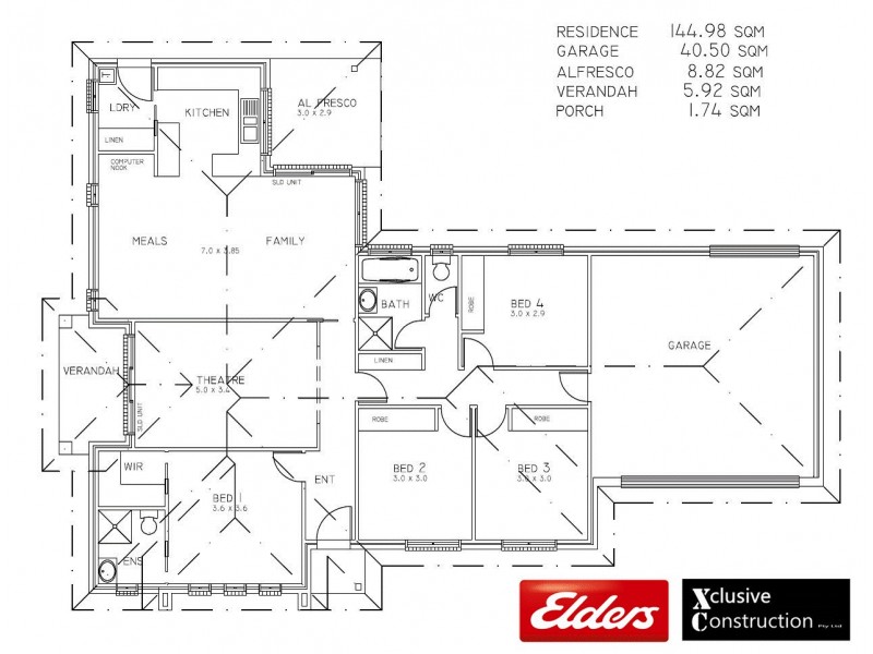 32 Griffiths Link, Googong NSW 2620 Floorplan
