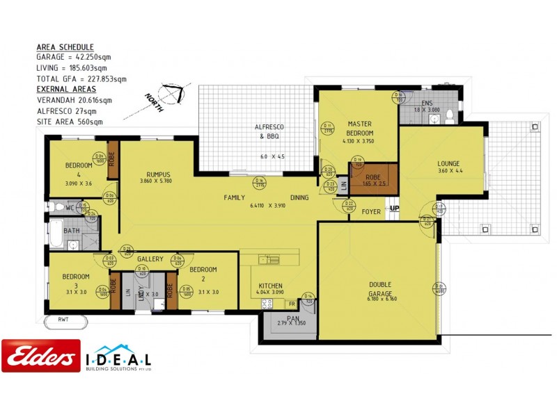 16 Tyrrell Street, Googong NSW 2620 Floorplan