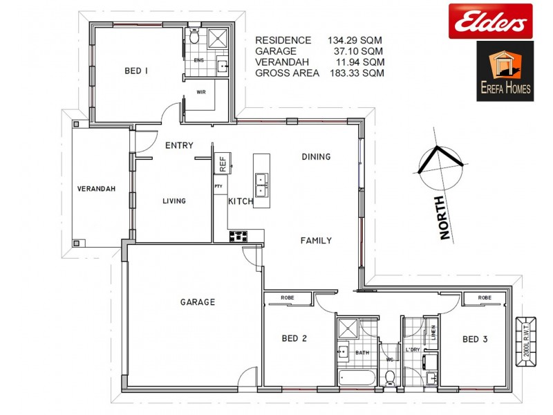 3 Helen Circuit, Googong NSW 2620 Floorplan