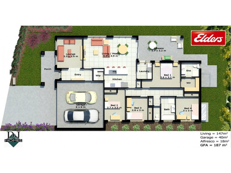 Lot 201 Fokkema Street, Googong NSW 2620 Floorplan