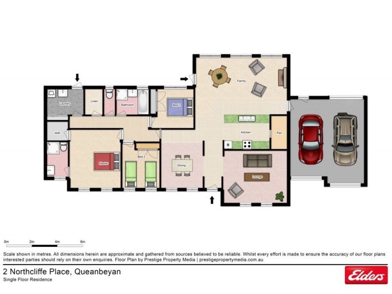 2 Northcliffe Place, Queanbeyan East NSW 2620 Floorplan