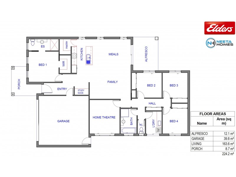 16 Griffiths Link, Googong NSW 2620 Floorplan