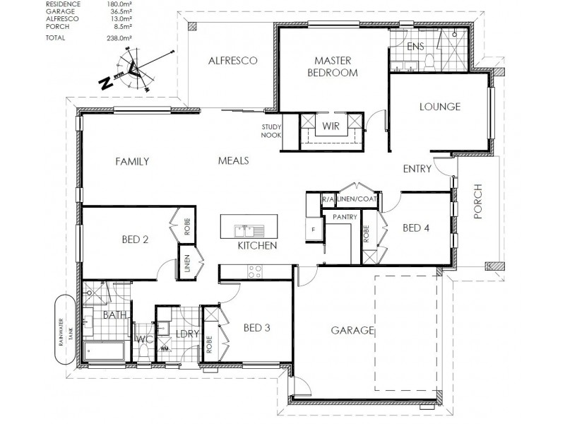 3 Larkin Street, Googong NSW 2620 Floorplan