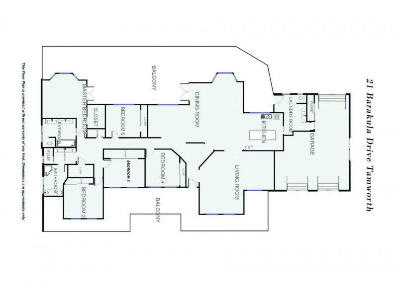 21 Barakula Drive, Tamworth NSW 2340 Floorplan