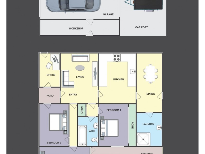 12 Cowper Street, Taree NSW 2430 Floorplan