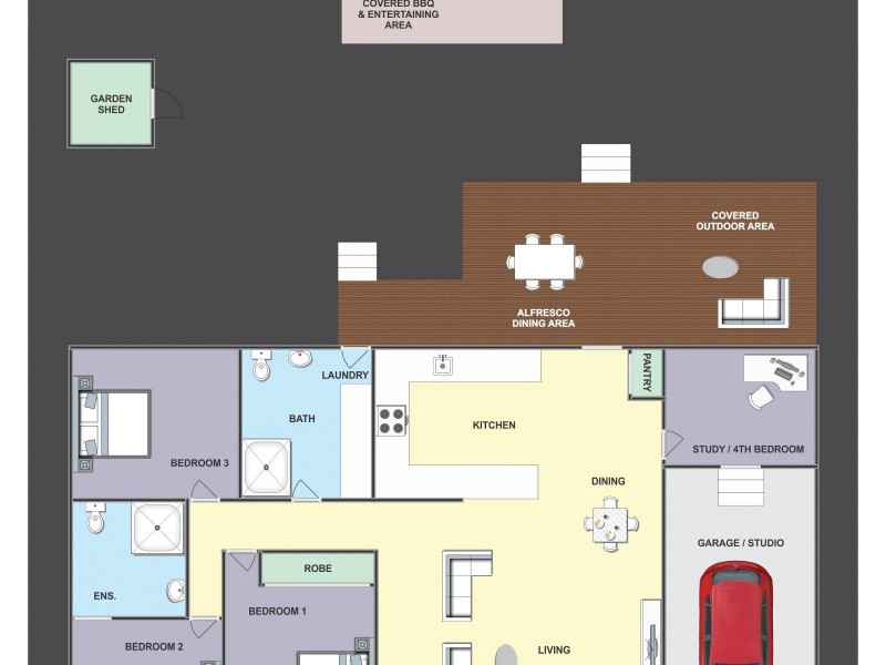 5 Tristania Crescent, Taree NSW 2430 Floorplan
