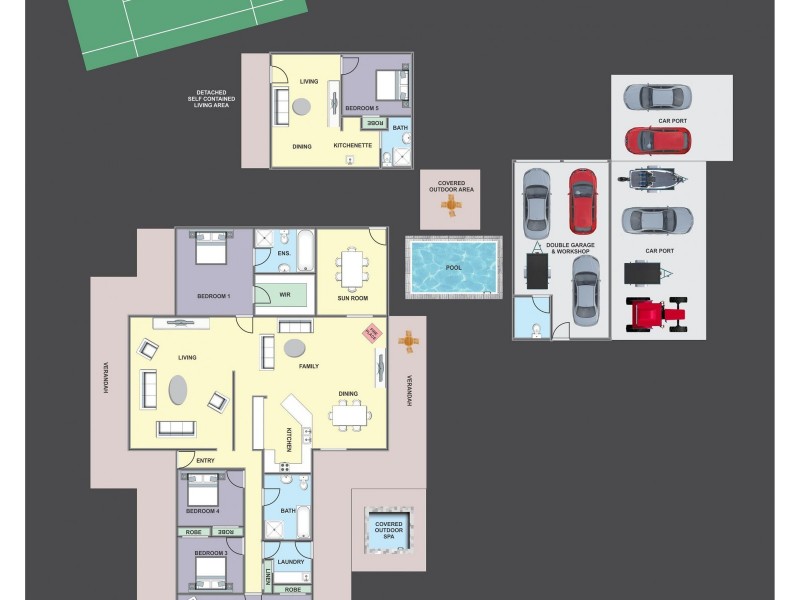 6430 The Bucketts Way, Tinonee NSW 2430 Floorplan