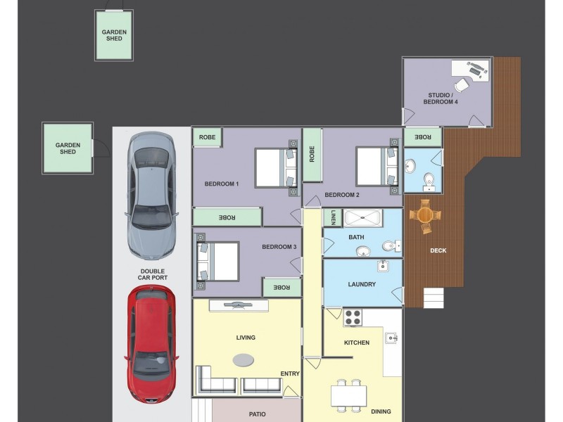 7 Strathmore Place, Taree NSW 2430 Floorplan