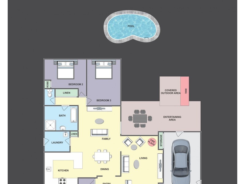 4 Talawong Drive, Taree NSW 2430 Floorplan