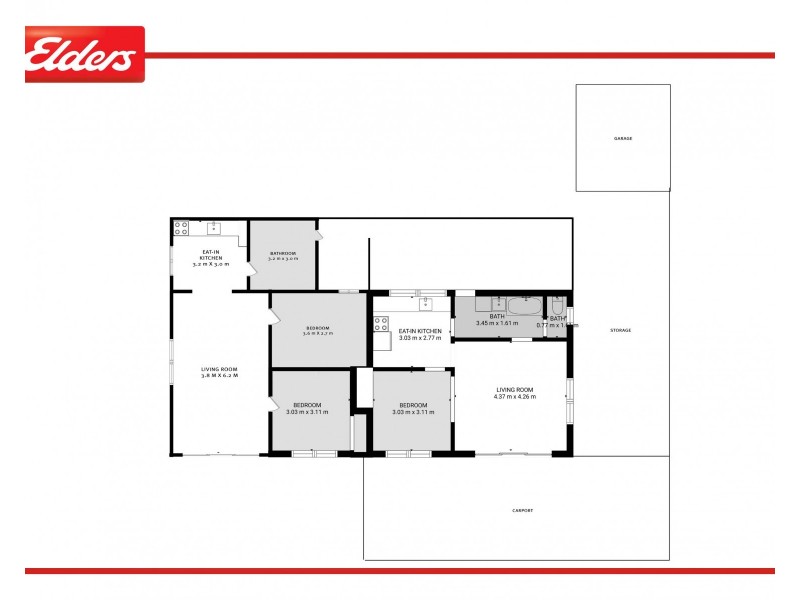 34A Oxley Street, Taree NSW 2430 Floorplan