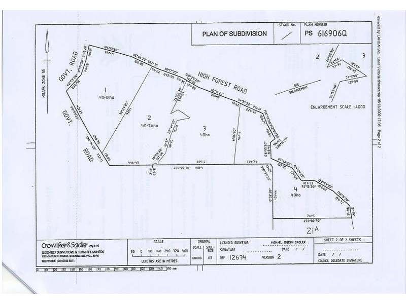 Lot 3, 227 High Forest Road, Omeo VIC 3898