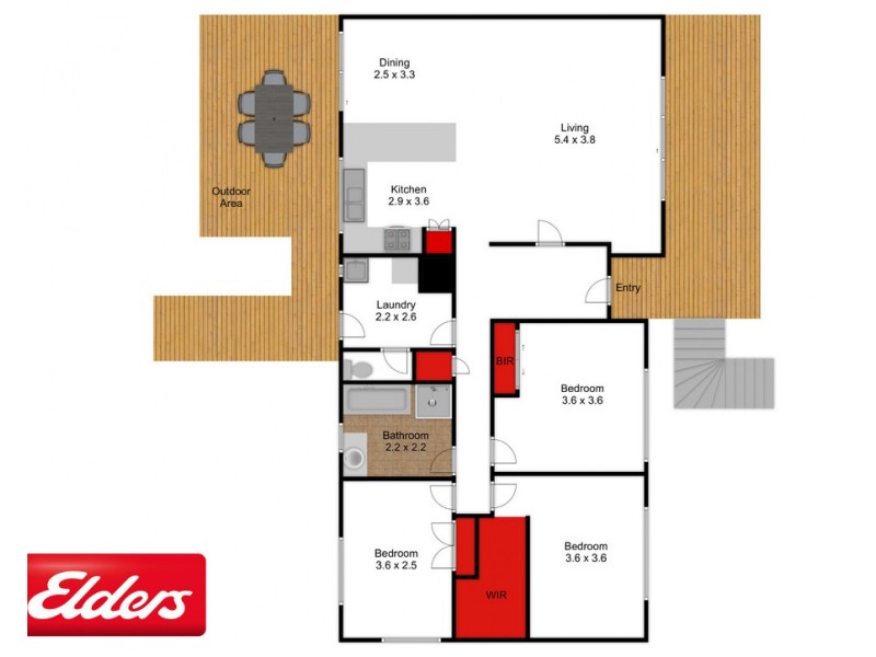 103 Myer Street, Lakes Entrance VIC 3909 Floorplan