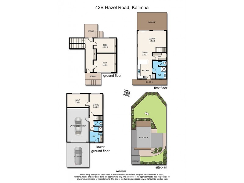 2/42 Hazel Road, Kalimna VIC 3909 Floorplan