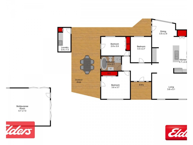 141 Golf Links Road, Lakes Entrance VIC 3909 Floorplan