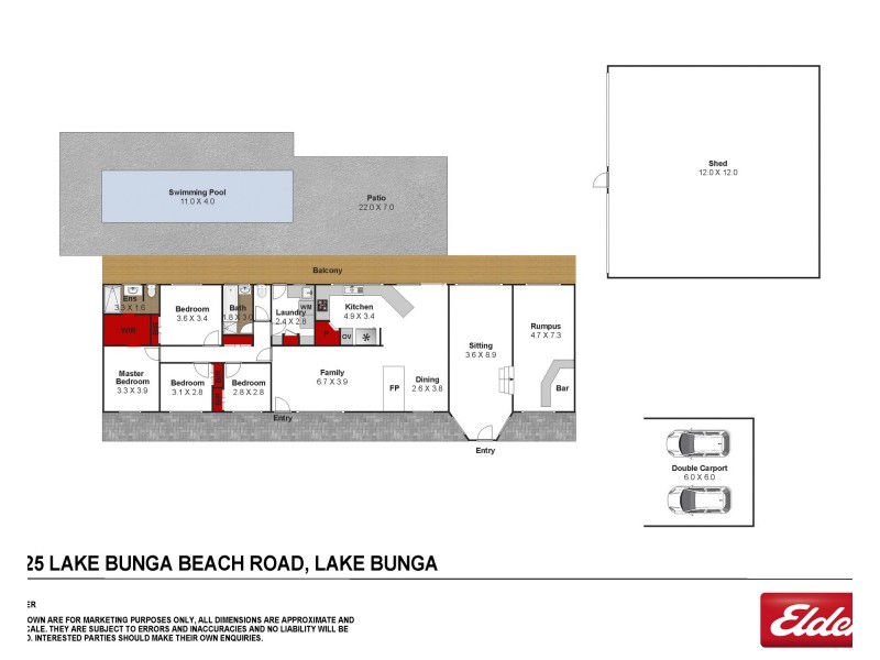 25 Lake Bunga Beach Road, Lake Bunga VIC 3909 Floorplan