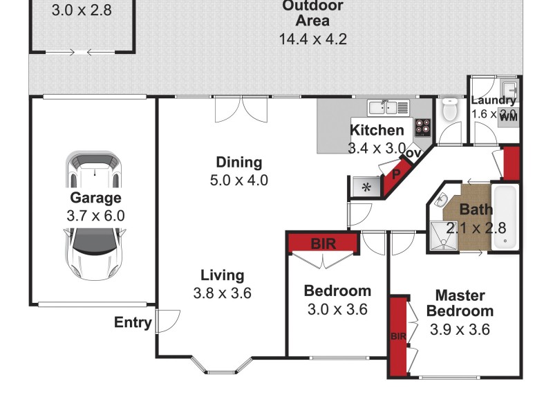 Unit 2 / 67-73 Roadknight Street, Lakes Entrance VIC 3909 Floorplan