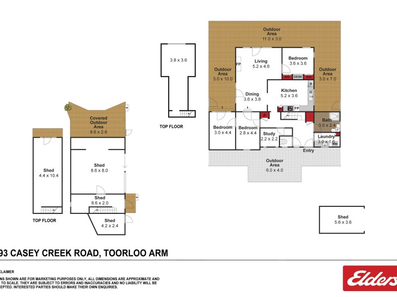 193 Casey Creek Road, Toorloo Arm VIC 3909 Floorplan