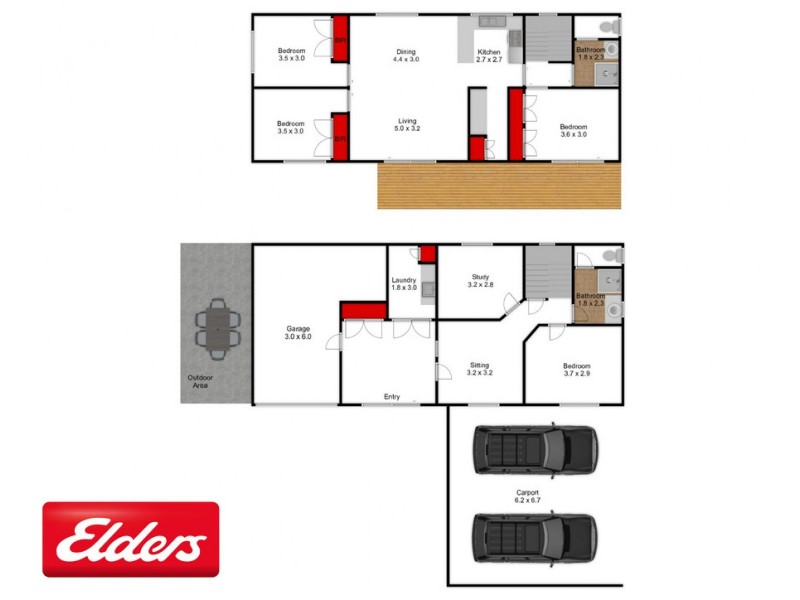 32 Albatross Road, Kalimna, Lakes Entrance VIC 3909 Floorplan