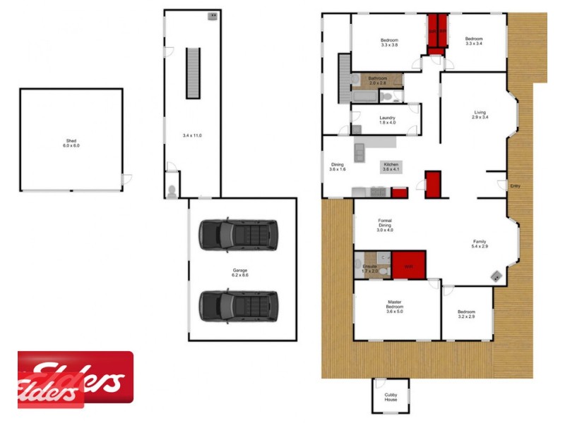 25 Mitchelson Court, Lakes Entrance VIC 3909 Floorplan