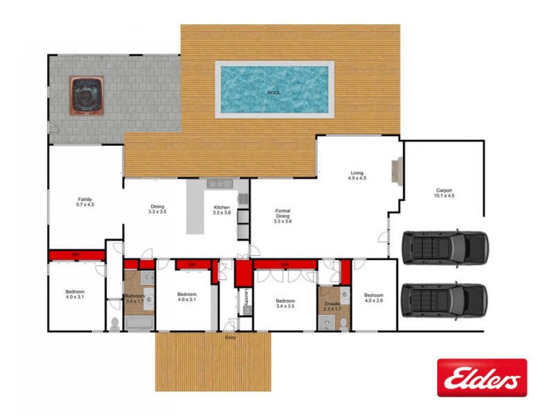 130 Fergusons Lane, Kalimna West VIC 3909 Floorplan