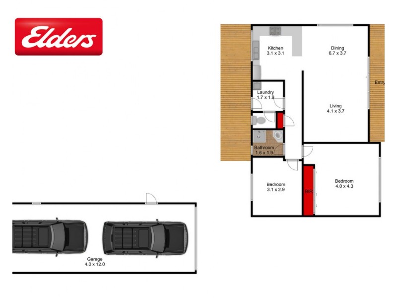 7 Bassett Road, Lakes Entrance VIC 3909 Floorplan