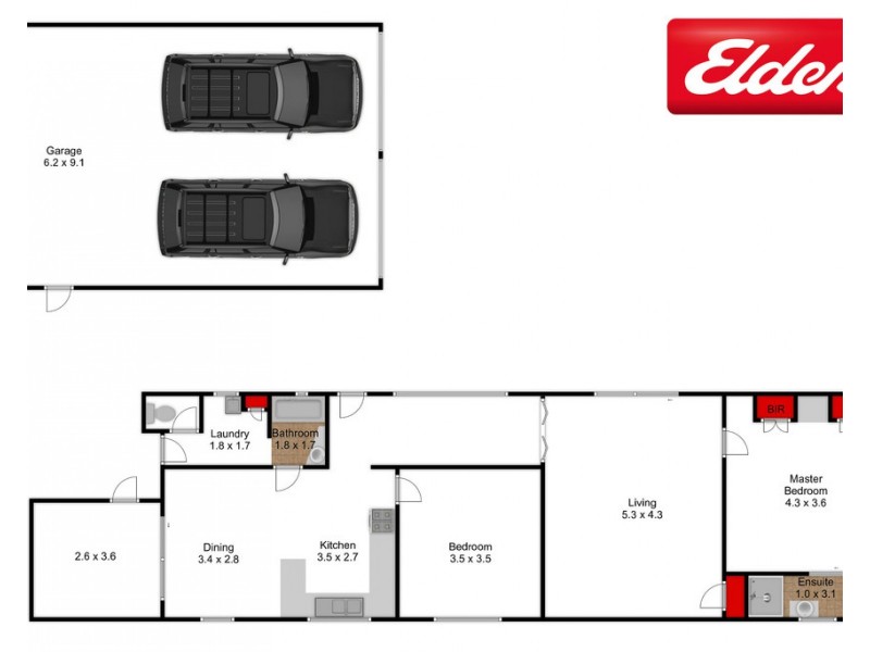 18 Heatherlea Grove, Lakes Entrance VIC 3909 Floorplan