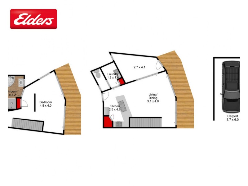3/15 Clara Street, Kalimna VIC 3909 Floorplan