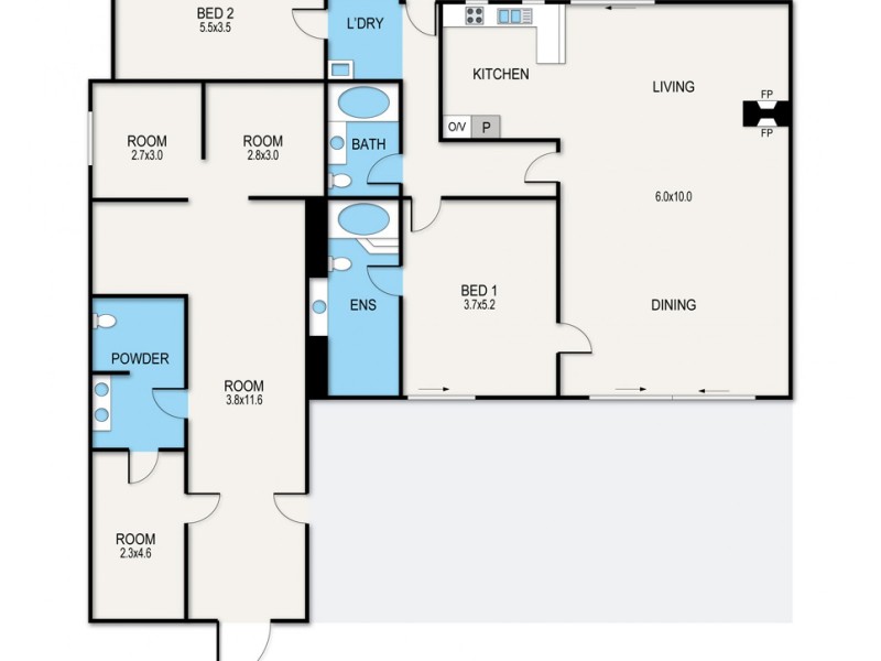 7 Staunton Street, Lakes Entrance VIC 3909 Floorplan
