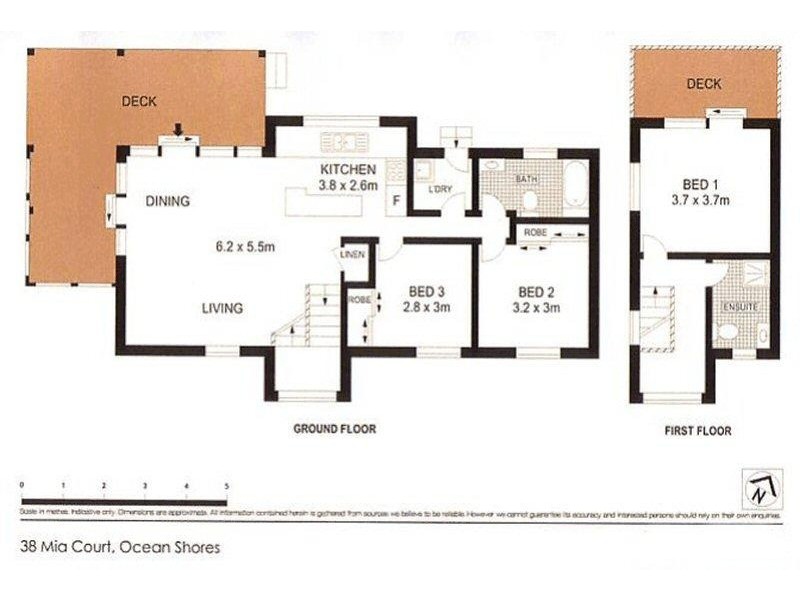 38 Mia Court, Ocean Shores NSW 2483 Floorplan
