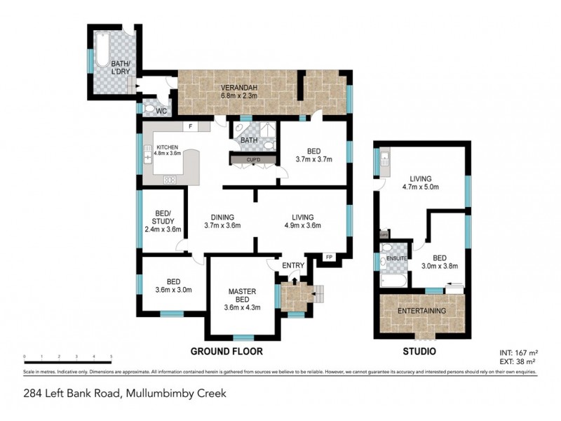 284 Left Bank Road, Mullumbimby NSW 2482 Floorplan