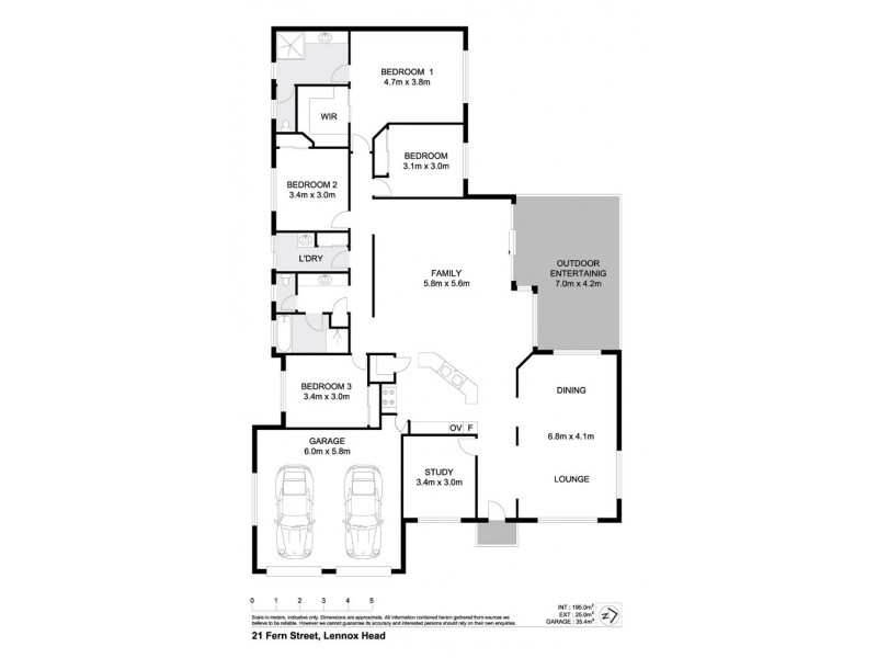 21 Fern Street, Lennox Head NSW 2478 Floorplan